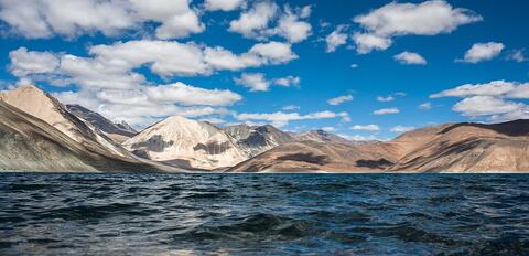 Pangong Tso in Ladakh