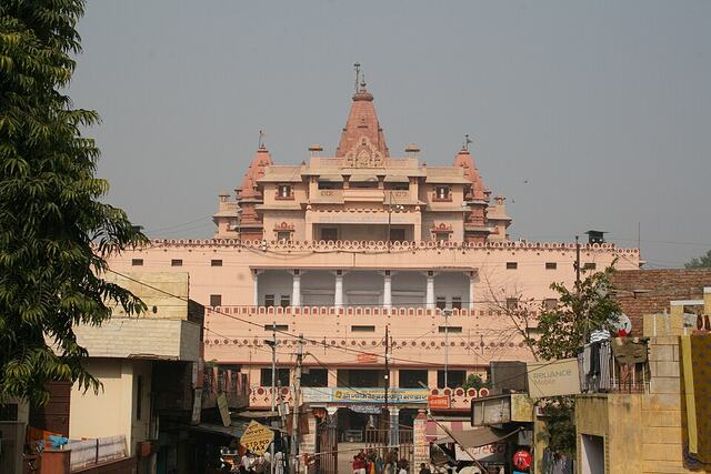A temple building in Mathura
